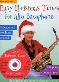 Easy Christmas Tunes (+CD) for alto sax with piano accompaniment