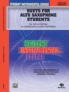 Student Instrumental Course Duets for Alto Saxophone Students - Ostling, Acton; Weber, Fred