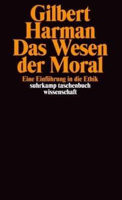 Das Wesen der Moral - Harman, Gilbert