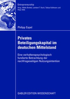 Privates Beteiligungskapital im deutschen Mittelstand - Espel, Philipp