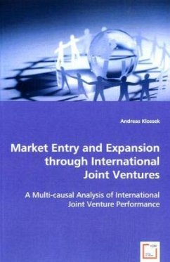 Market Entry and Expansion through International Joint Ventures - Klossek, Andreas