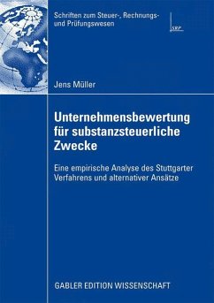 Unternehmensbewertung für substanzsteuerliche Zwecke - Müller, Jens