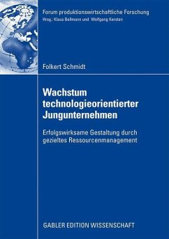 Wachstum technologieorientierter Jungunternehmen - Schmidt, Folkert