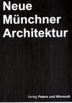 Cover Neue Münchner Architektur, Architekturstadtplan
