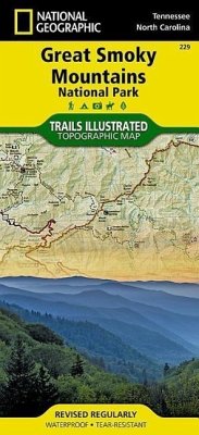 National Geographic Trails Illustrated Map Great Smoky Mountains National Park, Tennessee / North Carolina, USA - National Geographic Maps