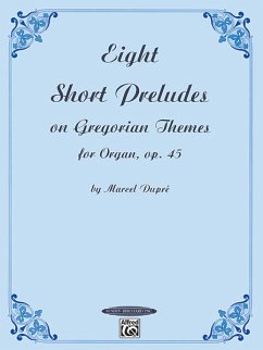 Cover 8 SHORT PRELUDES ON GREGORIAN