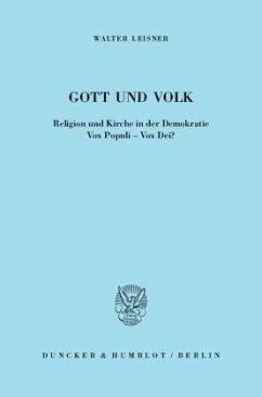 Gott und Volk - Leisner, Walter