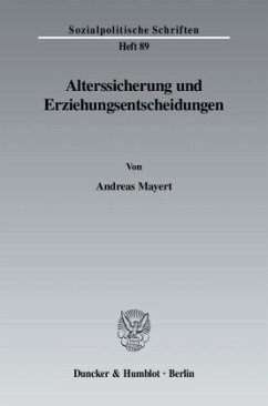 Cover Alterssicherung und Erziehungsentscheidungen.