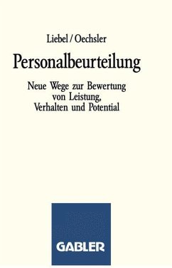 Personalbeurteilung - Liebel, Hermann J.; Oechsler, Walter A.