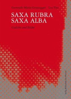 Cover SAXA RUBRA · SAXA ALBA