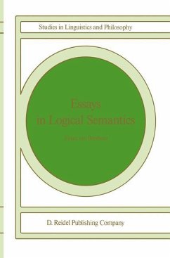 Essays in Logical Semantics - Benthem, Johan F .A. K. van