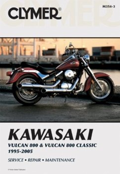 Kawasaki Vulcan 800 & Vulcan 800 Classic Motorcycle (1995-2005) Service Repair Manual - Haynes Publishing