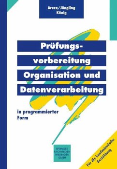 Prüfungsvorbereitung Organisation und Datenverarbeitung - Jüngling, Kirsten; u.a.