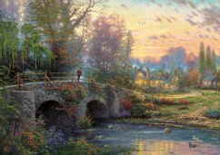 Schmidt Spiele 58451 - Thomas Kinkade: Abendspaziergang