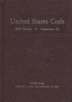 United States Code, 2000, Supplement 3, V. 4