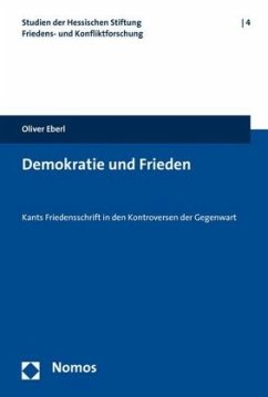 Demokratie und Frieden - Eberl, Oliver