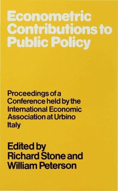 Econometric Contributions to Public Policy - Loparo, Kenneth A.;Peterson, William
