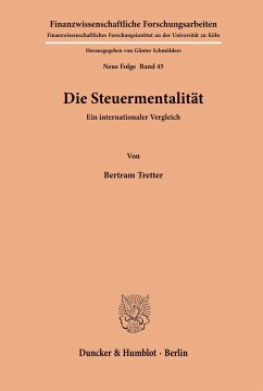 Die Steuermentalität. - Tretter, Bertram