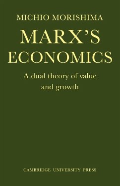 Marx's Economics - Morishima, Michio; Morishima; Morishima, M.
