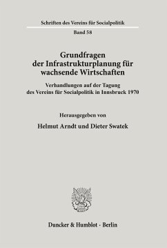 Grundfragen der Infrastrukturplanung für wachsende Wirtschaften.