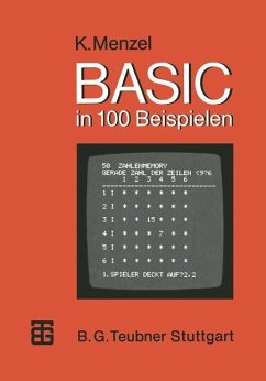 BASIC in 100 Beispielen - Menzel, Klaus