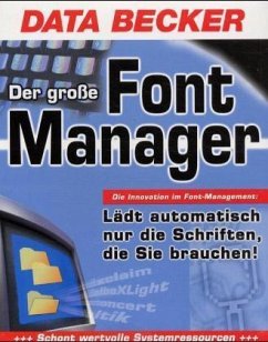 Der große Fontmanager, CD-ROM