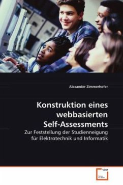 Konstruktion eines webbasierten Self-Assessments - Zimmerhofer, Alexander