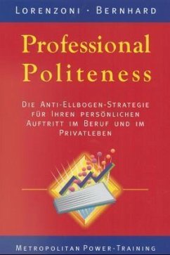Professional Politeness - Lorenzoni, Brigitta; Bernhard, Wolfgang