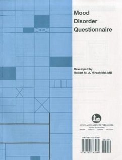 Mood Disorder Questionnaire - Hirschfeld, Robert M. A.