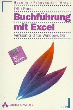 Buchführung mit Excel, Version 3 für Windows 95, m. Diskette (3 1/2 Zoll)