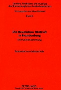 Die Revolution 1848/49 in Brandenburg - Brandenburgisches Landeshauptarchiv