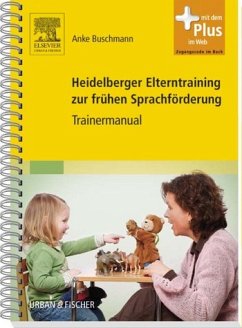 Cover Heidelberger Elterntraining zur frühen Sprachförderung: Trainermanual - mit Zugang zum Elsevier-Portal