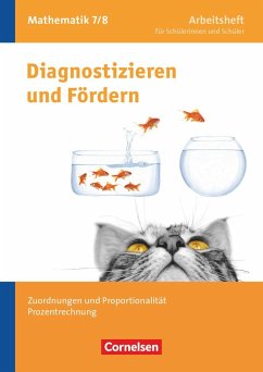 Diagnostizieren und Fördern in Mathematik 7./8. Schuljahr - Arbeitsheft - Allgemeine Ausgabe - Messner, Ardito;Flade, Lothar;Hammel, Vincent
