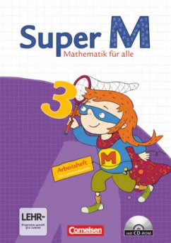 Super M - Mathematik für alle - Ausgabe Westliche Bundesländer (außer Bayern) - 2008 - 3. Schuljahr / Super M - Mathematik für alle, Ausgabe Westliche Bundesländer (außer Bayern) - 2008 - Viseneber, Gabriele