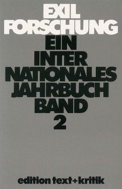 Erinnerungen ans Exil / Exilforschung 2 - Koebner, Thomas / Köpke, Wulf / Radkan, Joachim (Hgg.)