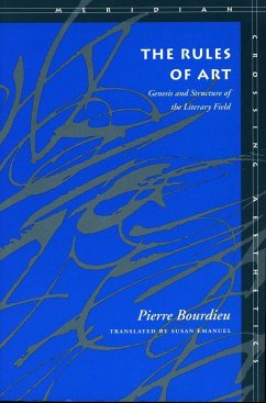 The Rules of Art - Bourdieu, Pierre