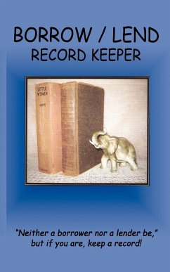 Borrow / Lend Record Keeper - Balliet, Flo Dunn