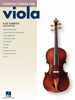 Essential Songs for Viola