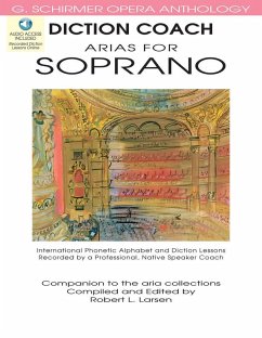 Cover Diction Coach - G. Schirmer Opera Anthology (Arias for Soprano)