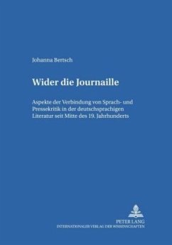 Wider die Journaille - Brenne, Johanna