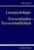 Leserpsychologie. Textverständnis, Textverständlichkeit