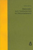 Cover Materialien zum Textilunterricht im Sekundarbereich