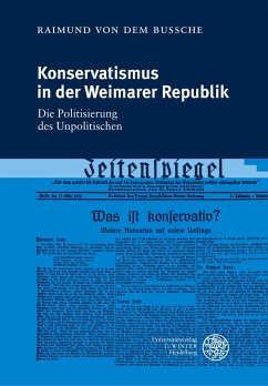 Konservatismus in der Weimarer Republik - Bussche, Raimund von dem