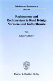 Rechtsnorm und Rechtssystem in René Königs Normen- und Kulturtheorie.