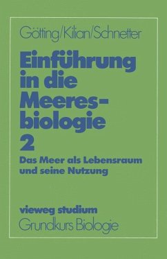 Einführung in die Meeresbiologie 2 - Götting, Klaus-Jürgen;Kilian, Ernst F.;Schnetter, Reinhard