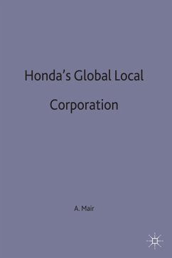 Honda's Global Local Corporation - Mair, A.