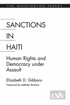 Sanctions In Haiti - Gibbons, Elizabeth