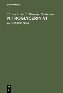 Nitroglycerin VI - Arnim, Thomas von;Bassenge, E.;Brunner, G.