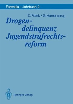 Drogendelinquenz Jugendstrafrechtsreform