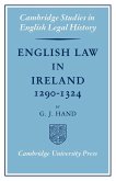 English Law in Ireland 1290 1324